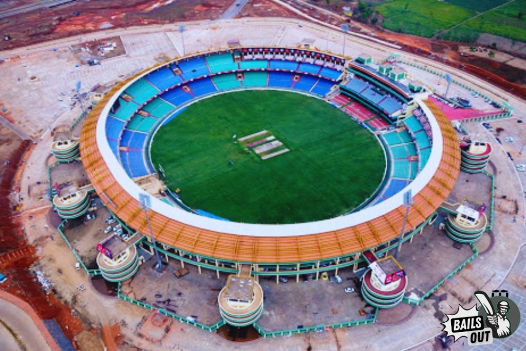 Bharat Ratna Shri Atal Bihari Vajpayee Ekana Cricket Stadium-top view