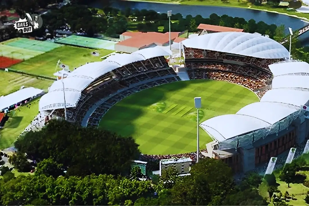 ariel view of adelaide oval
