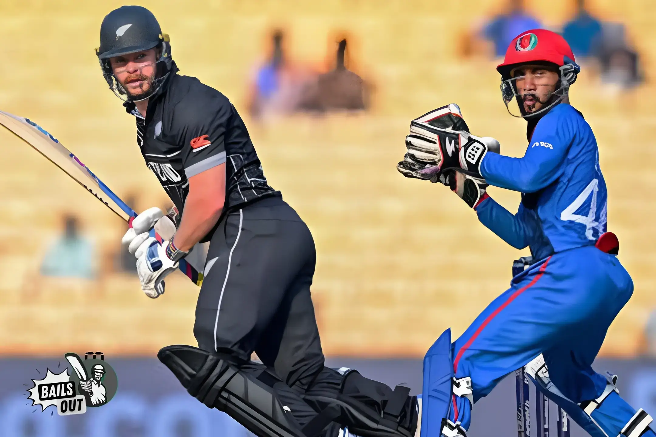 NZ batting against Afg, 16th match