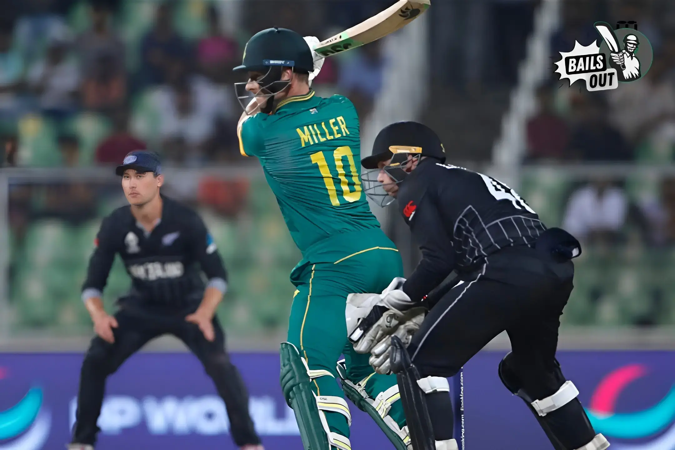 South Africa batting against New Zealand