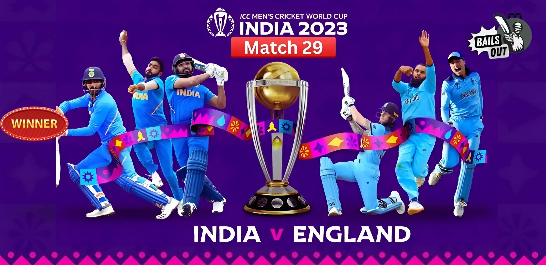 Who Won India Vs England 29th Match of World Cup 2023 – 29 Oct Match Performance, Scores Updates