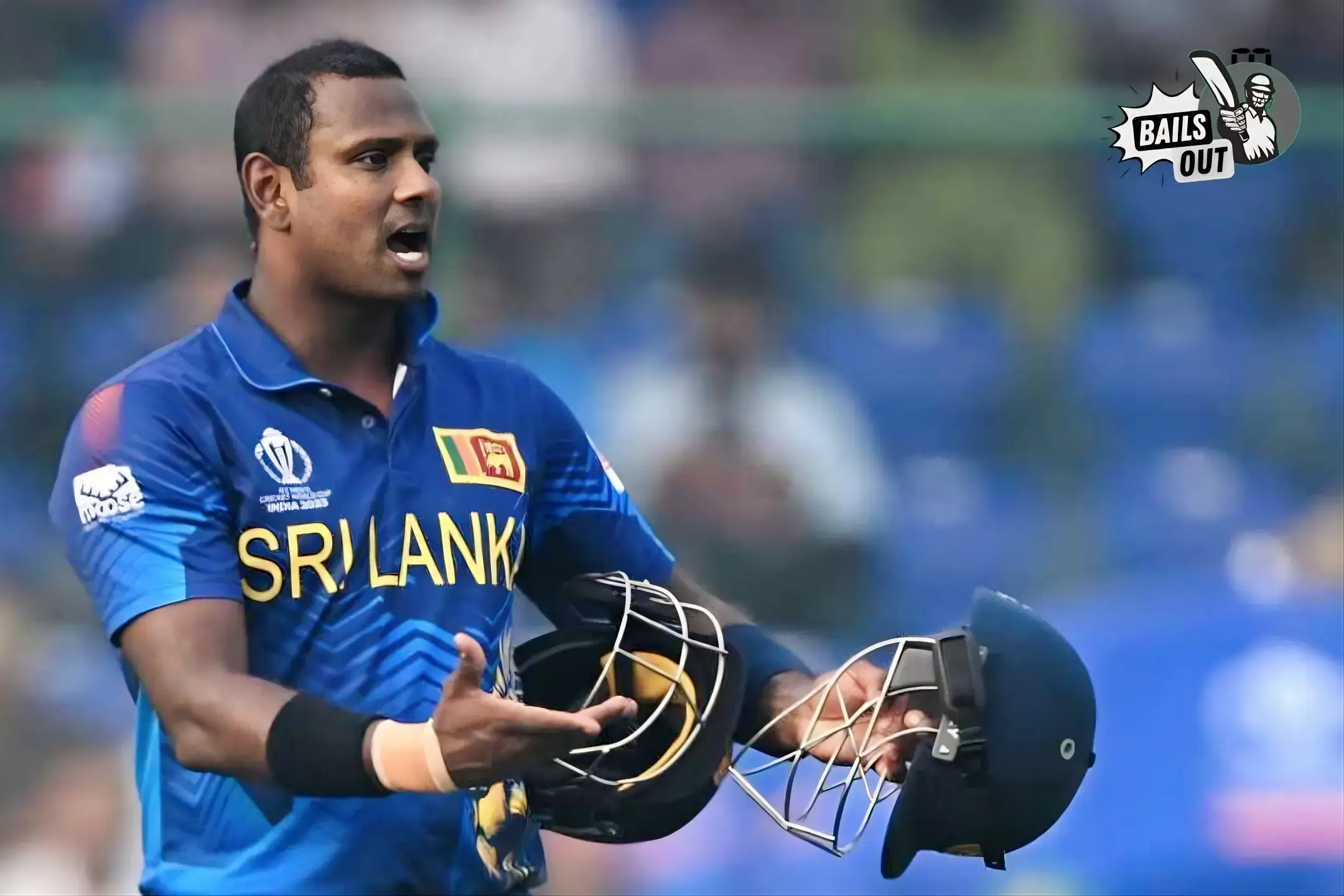 Angelo Mathews, timed out